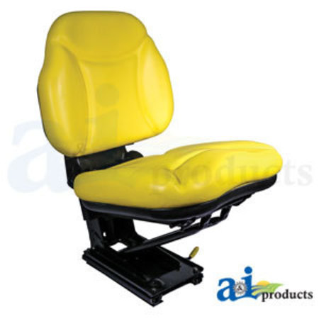 A & I PRODUCTS Seat Assembly w/ Suspension & Cushions, YLW 25.5" x16.5" x19" A-5000SC